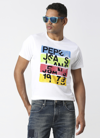 CRANE Graphic printed tee