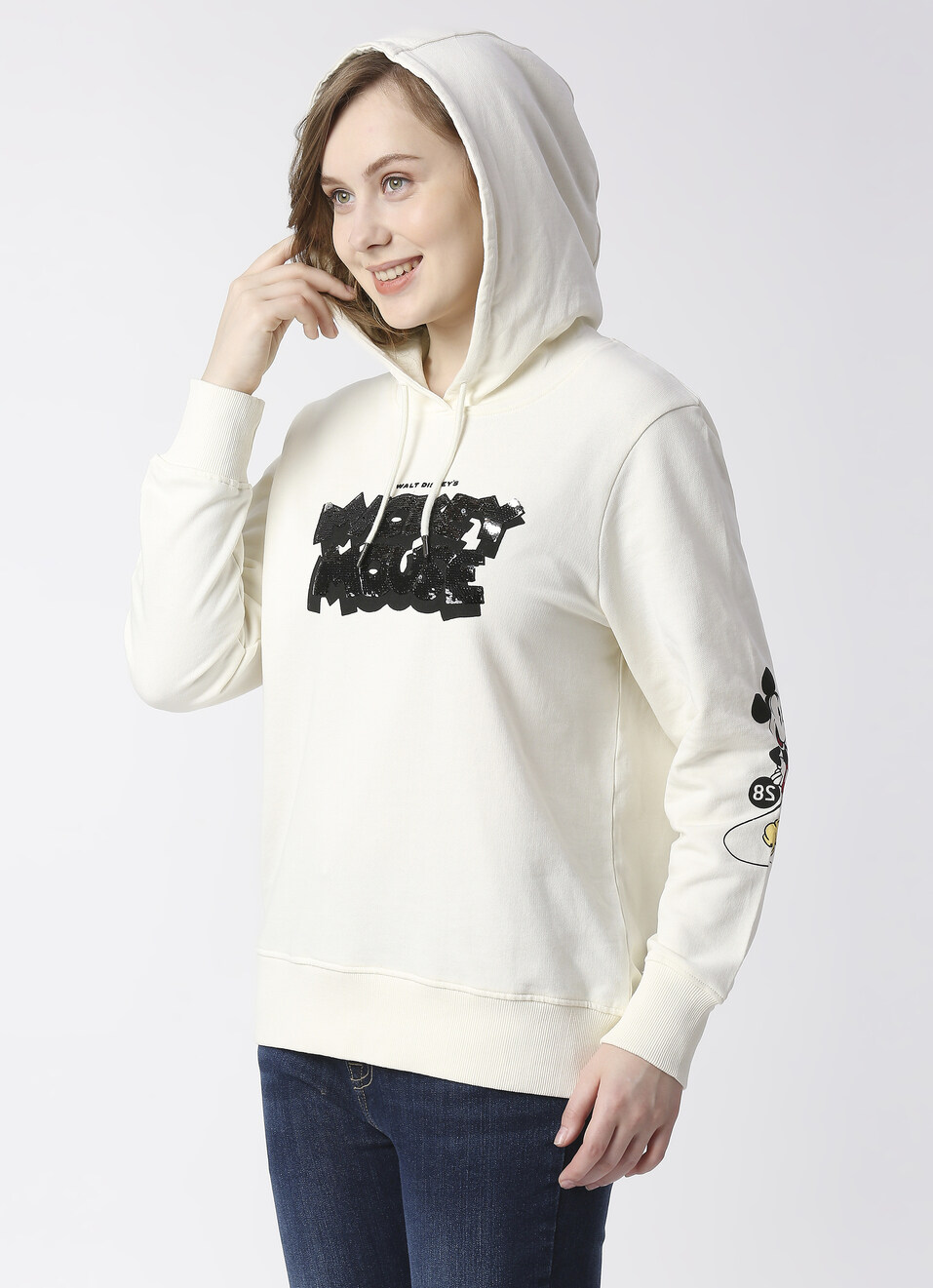 FLORA M&M Mickey graphic printed sweatshirt, , large image number 3