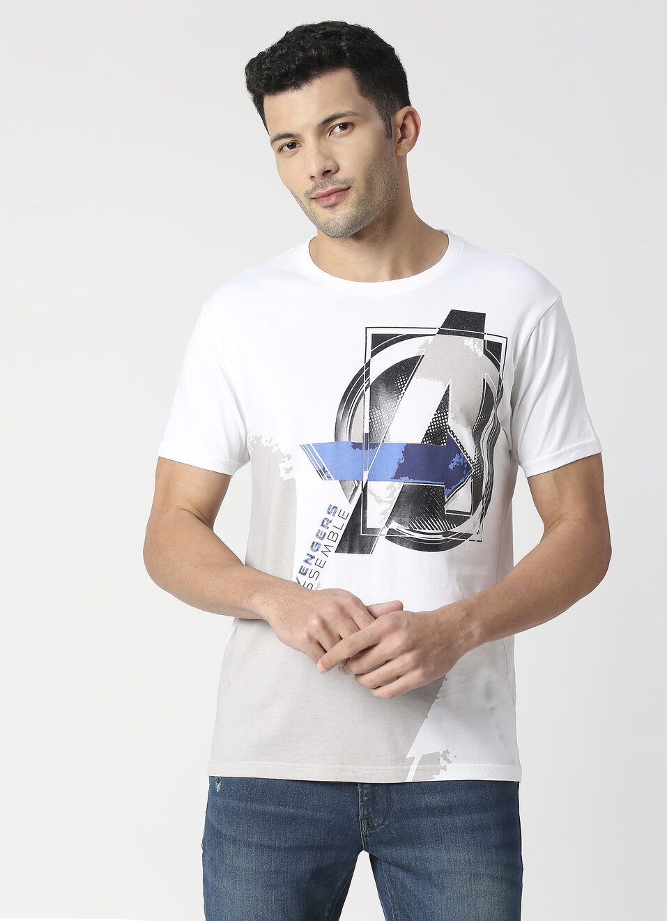 ASSEMBLE CA Captain America full coverage printed T-shirt, , large image number 1