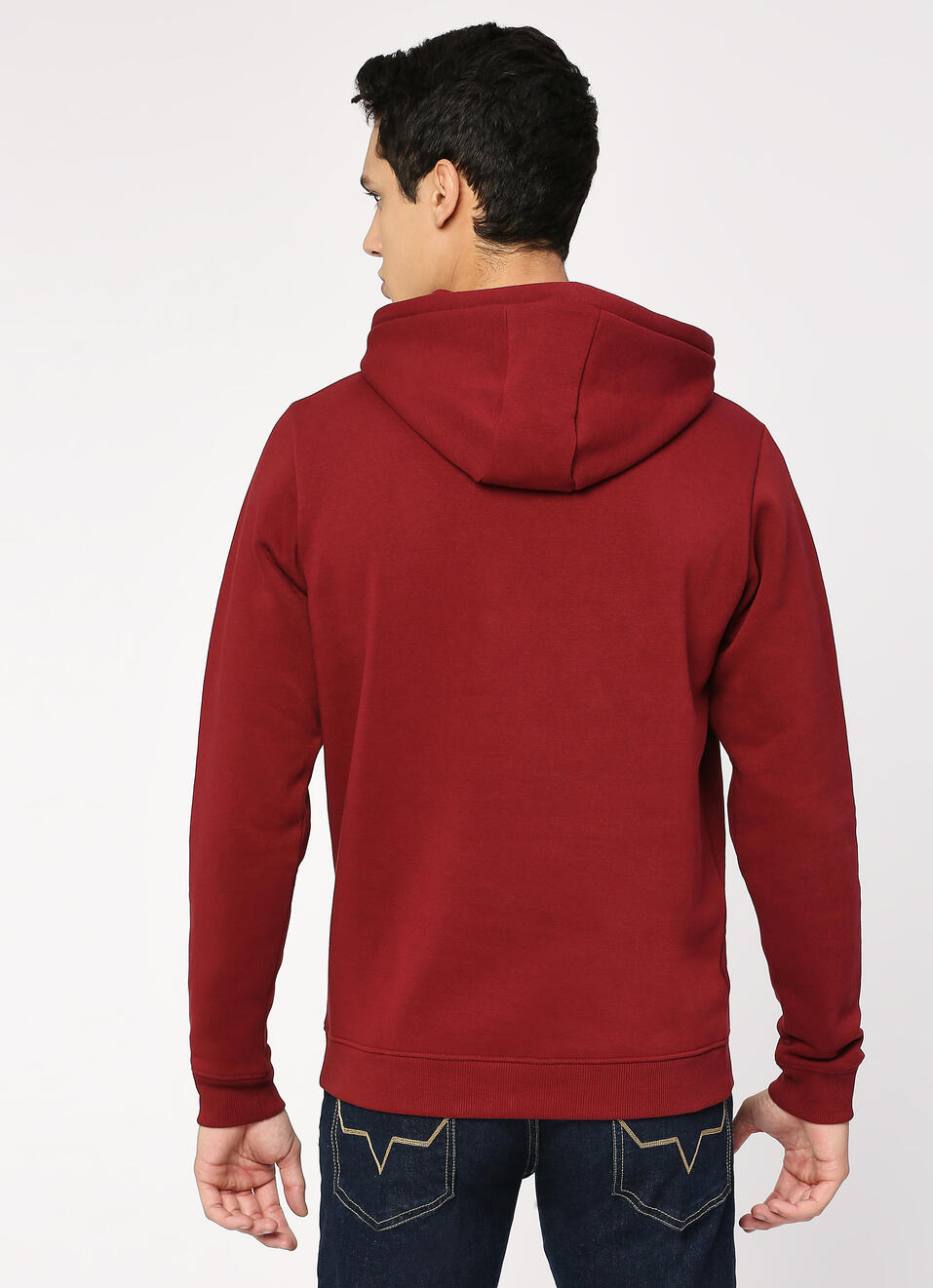 Fleece Full Sleeve Hoodie Sweatshirt, , large image number 2