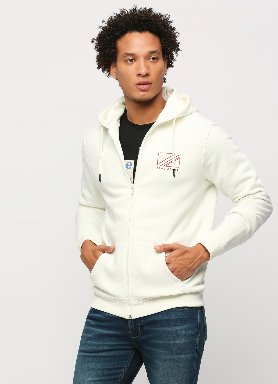 Graphic Print Full Sleeve Hooded Sweatshirt, , large image number 5