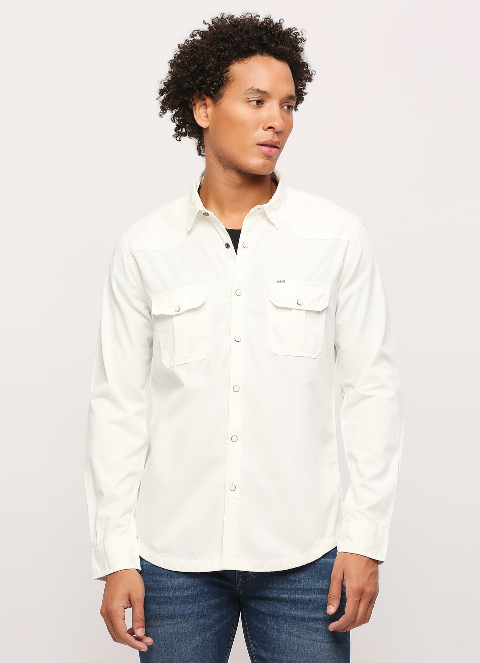 Flap Pocket Full Sleeve Shirt, , large image number 1
