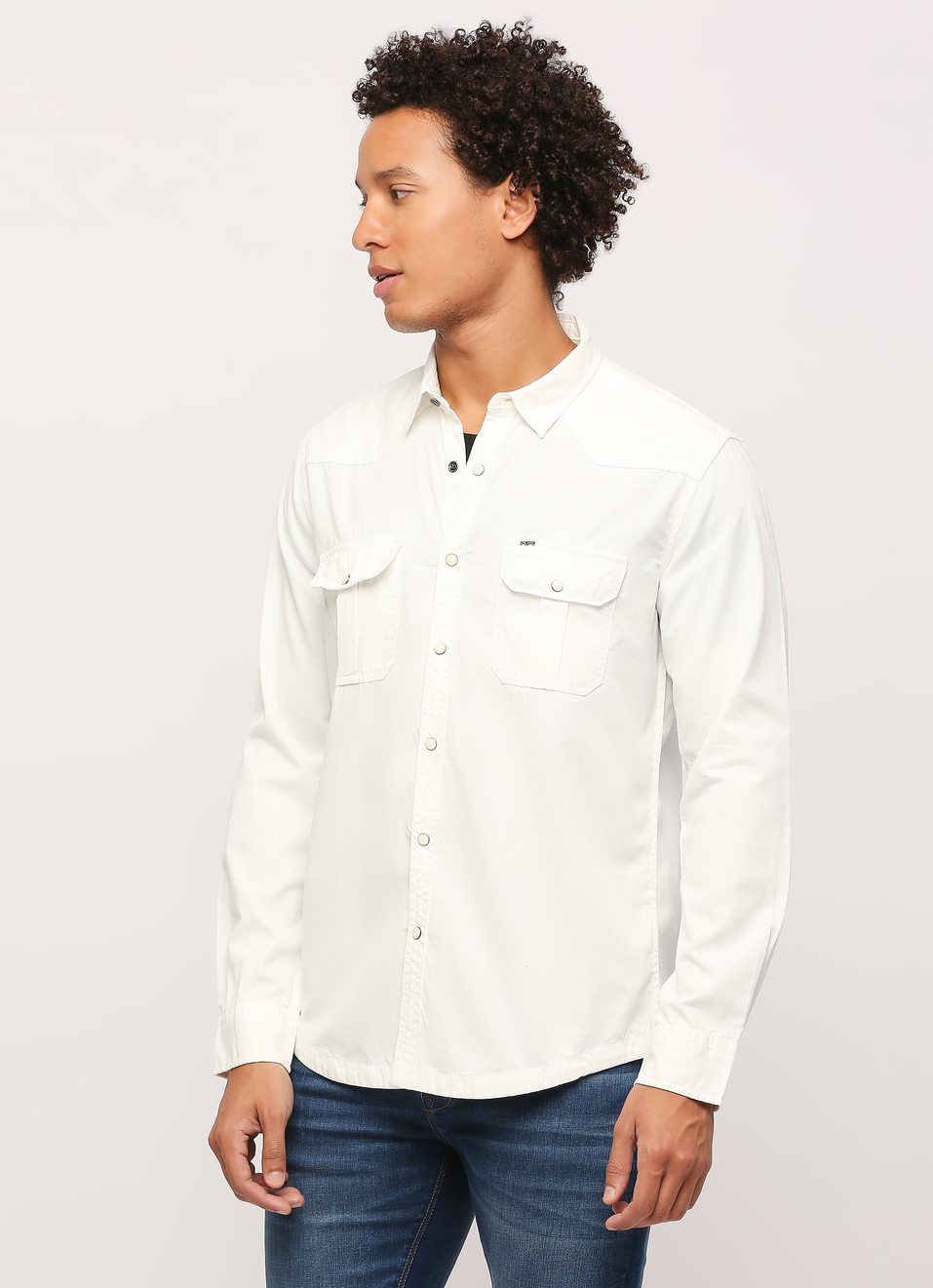 Flap Pocket Full Sleeve Shirt, , large image number 3