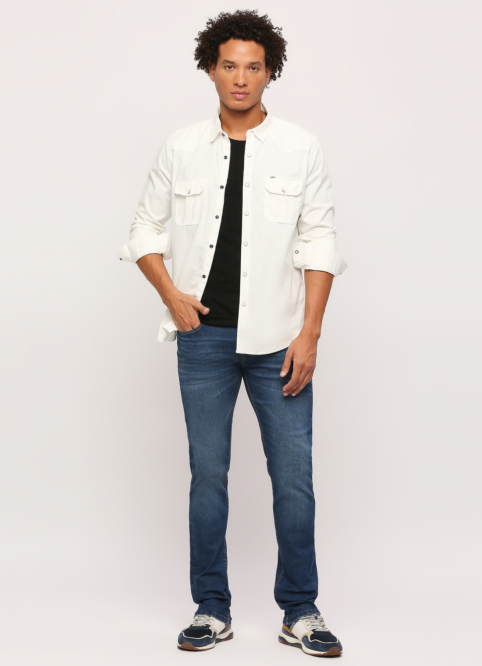 Flap Pocket Full Sleeve Shirt, , large image number 6