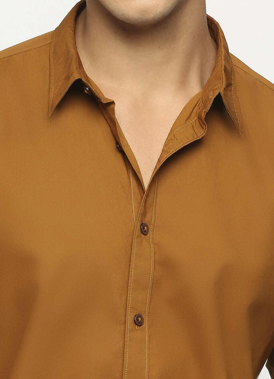 Rust Full Sleeved Shirt, , large image number 4