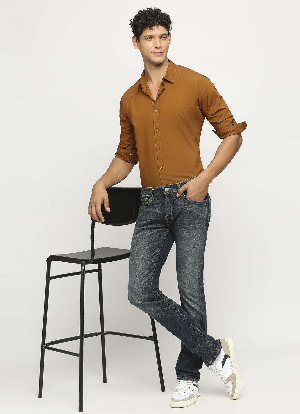 Rust Full Sleeved Shirt, , large image number 6