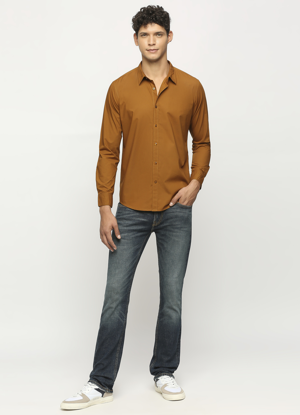 Rust Full Sleeved Shirt, , large image number 7