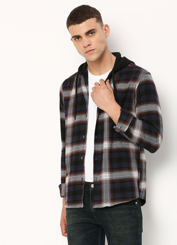 Blue Checks Long Sleeve Shirt