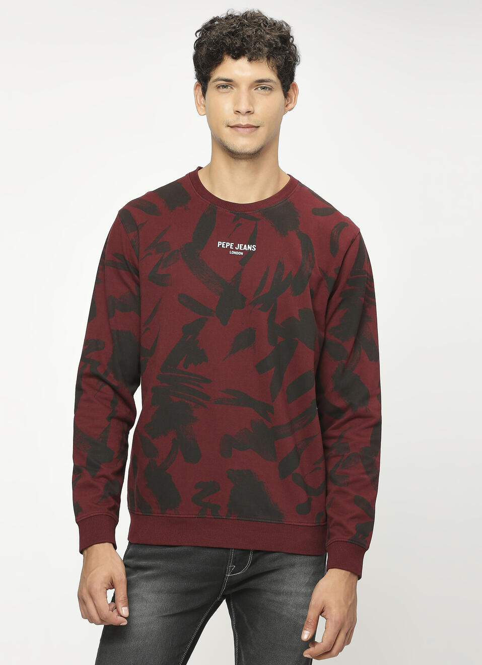 All Over Printed Sweatshirt, , large image number 1