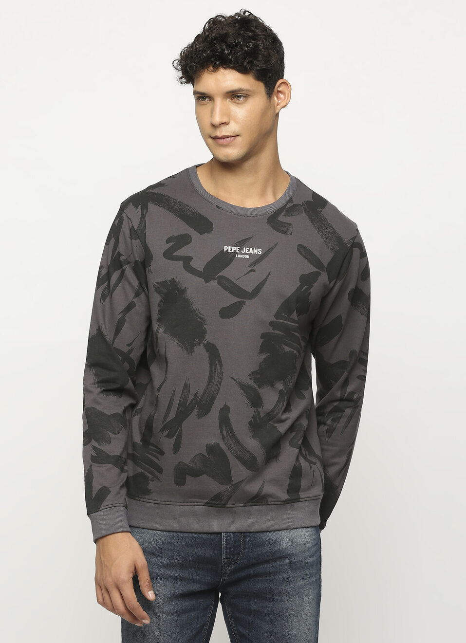 All Over Printed Sweatshirt, , large image number 1