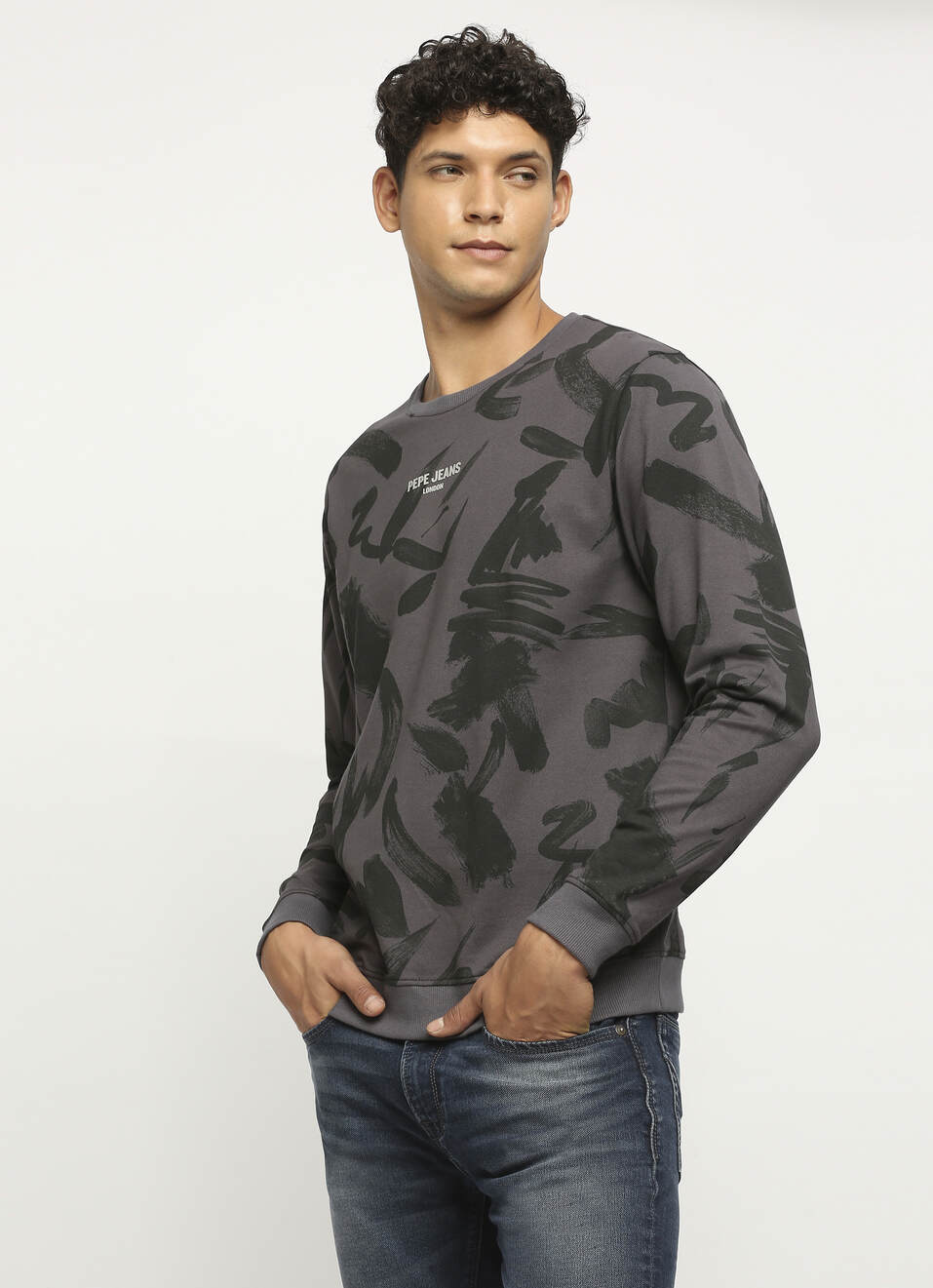 All Over Printed Sweatshirt, , large image number 0