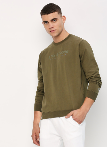 Graphic Print Full Sleeve Sweatshirt