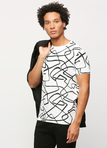 Graphic Print Short Slevee T-shirt