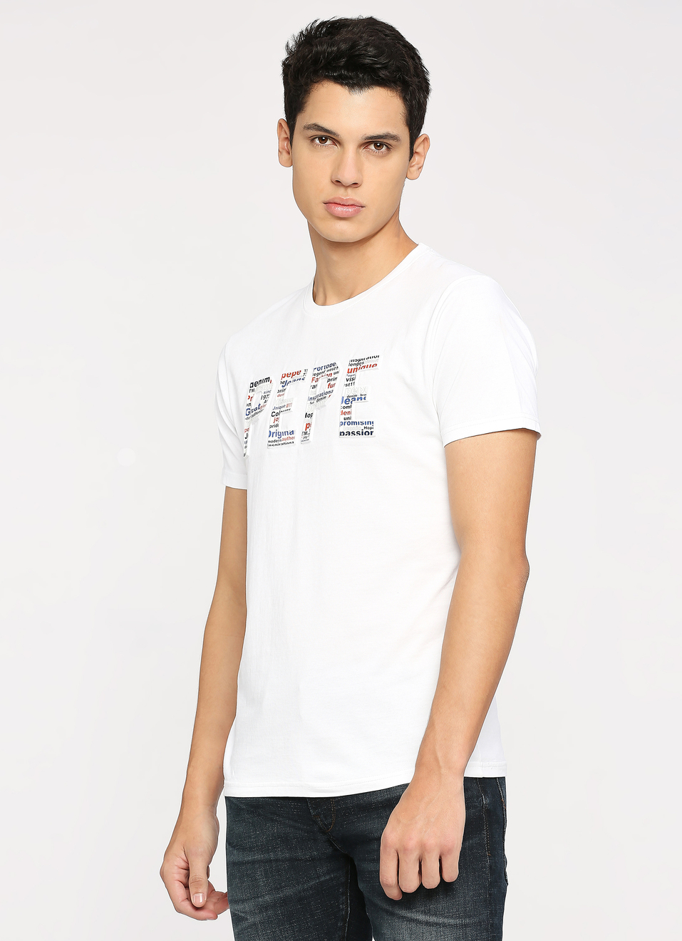 Graphic Print Short Sleeve T-shirt, , large image number 3