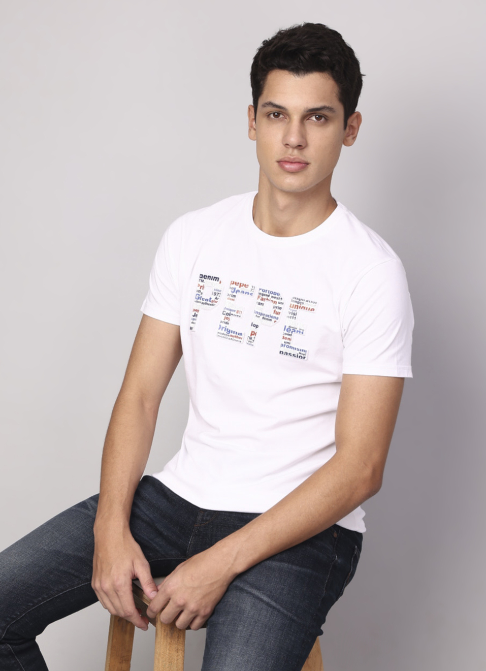 Graphic Print Short Sleeve T-shirt, , large image number 6