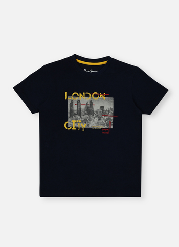 Boys Graphic Print Short Sleeve T-shirt