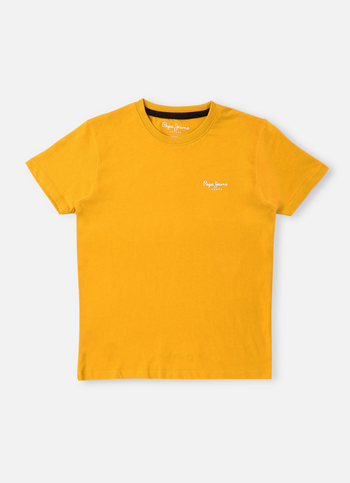 Boys Yellow Short Sleeve Tee