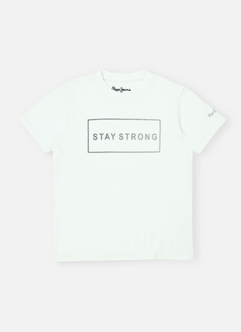 Boys Reflective Print Short Sleeve T-shirt