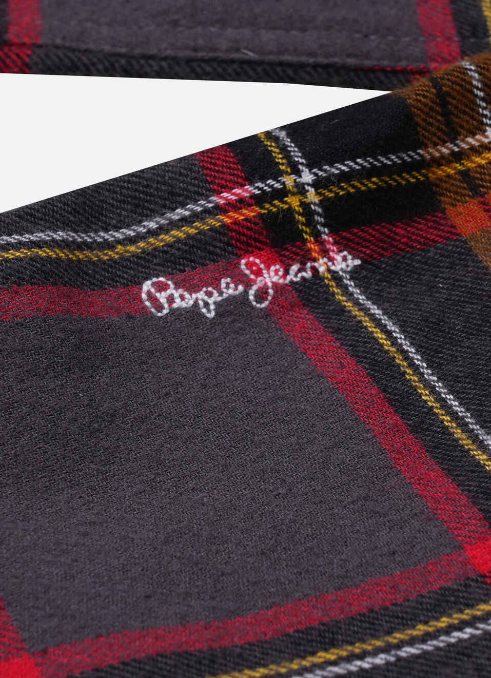 Boys Grey Checks Long Sleeve Shirt, , large image number 3