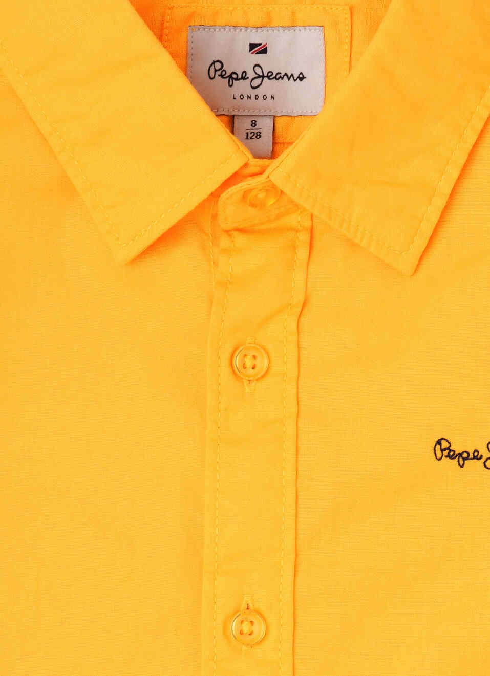 Boys Yellow Full Sleeve Shirt, , large image number 2