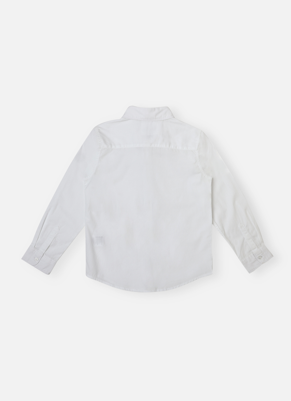 Boys White Full Sleeve Shirt, , large image number 1