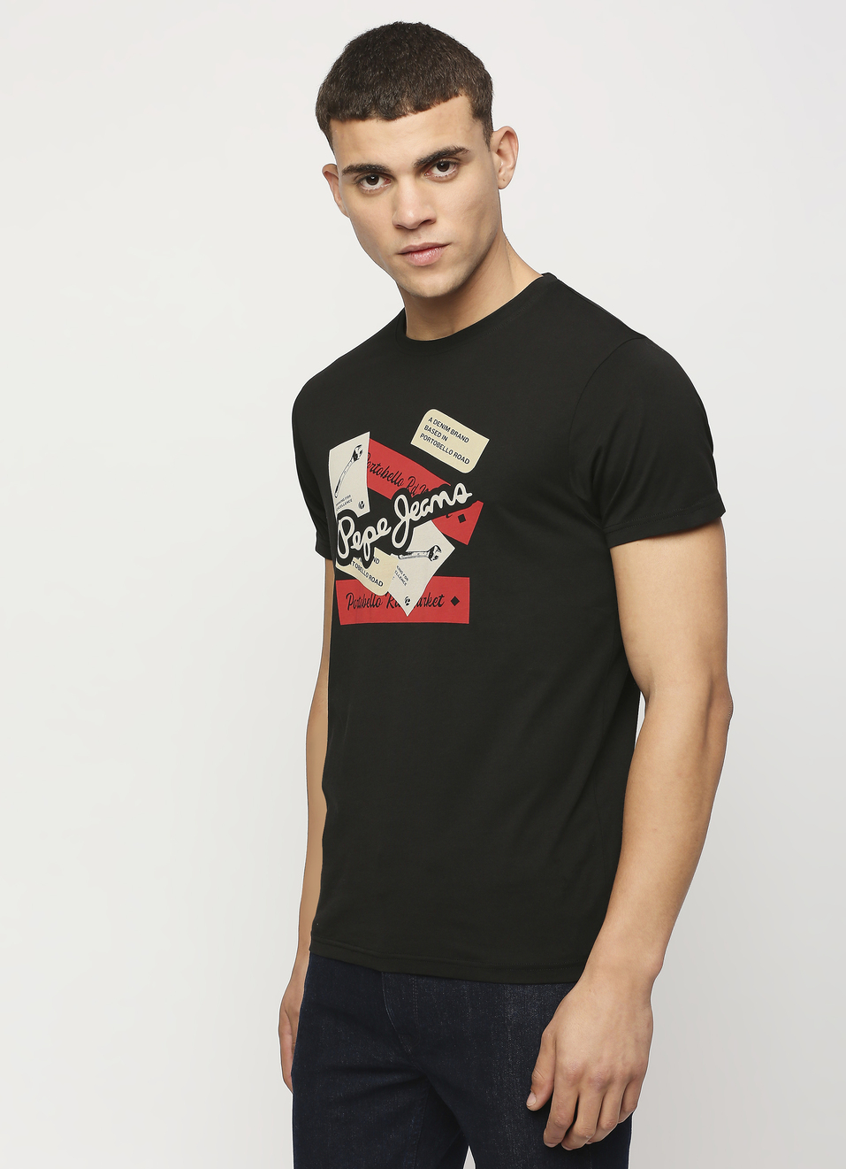 Printed Short Sleeve Tee, , large image number 3