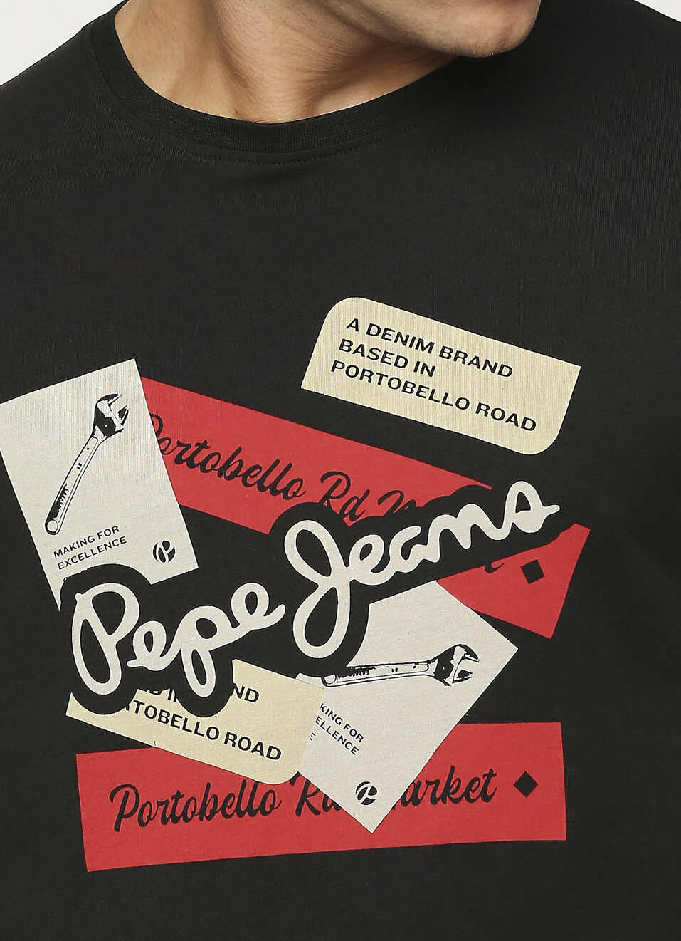 Printed Short Sleeve Tee, , large image number 4