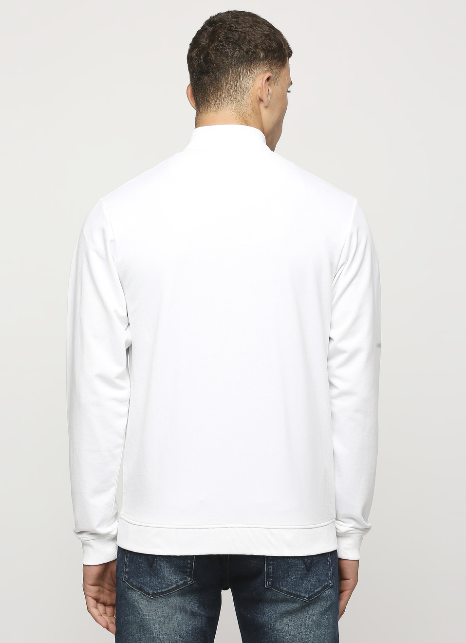 GRAPHIC PRINT FULL ZIP SWEATSHIRT, , large image number 2