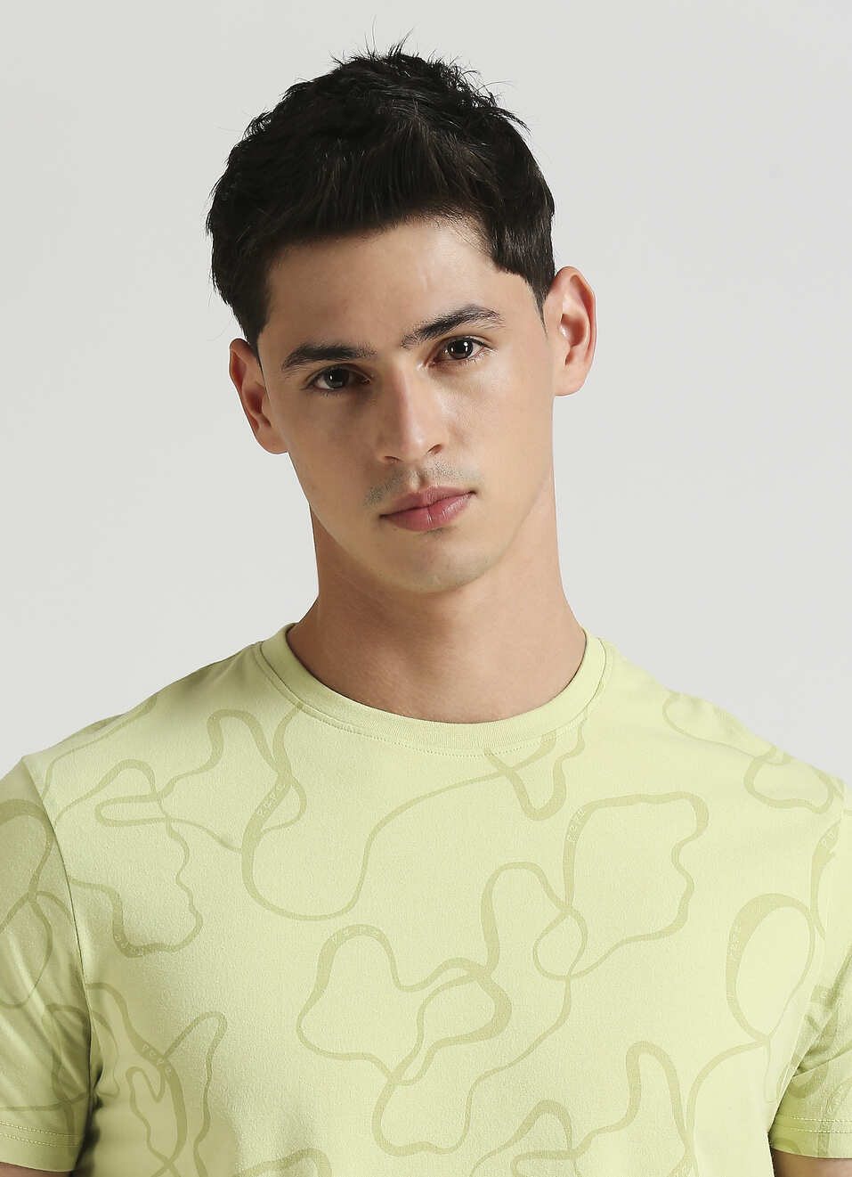 Green All Over Print Short Sleeve T-shirt, , large image number 4