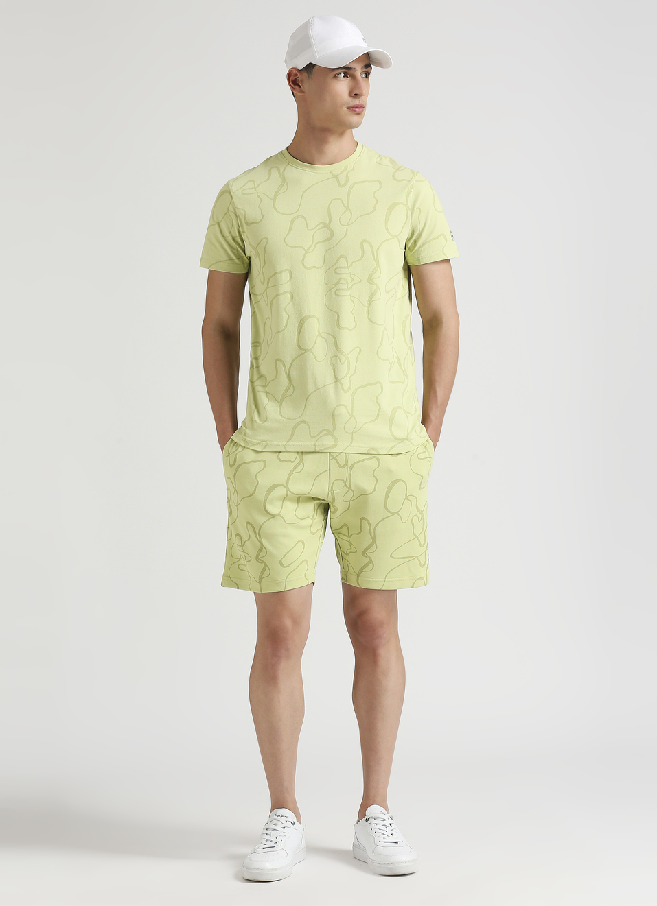 Green All Over Print Short Sleeve T-shirt, , large image number 0