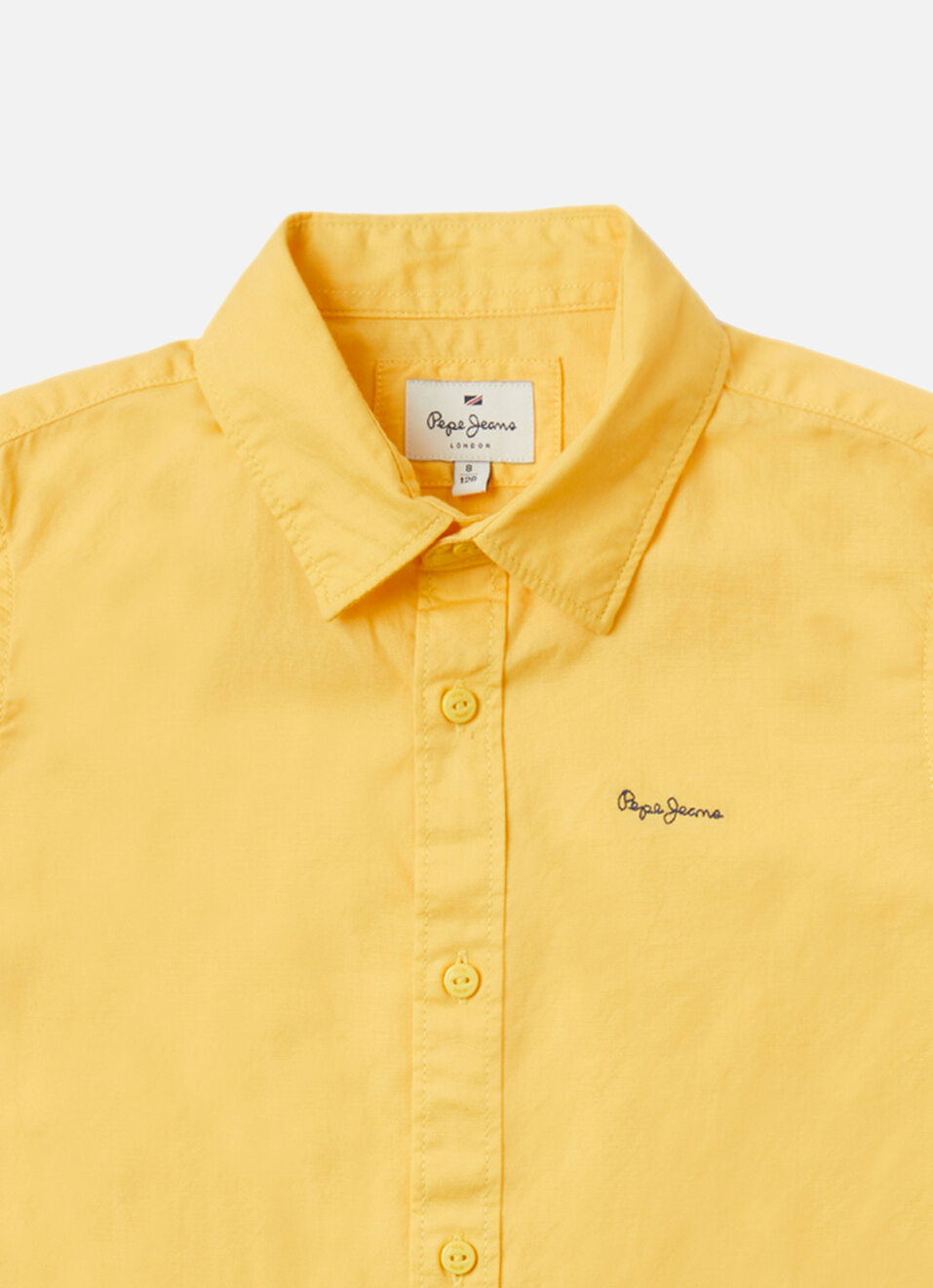Boys Yellow Full Sleeve Shirt, , large image number 2