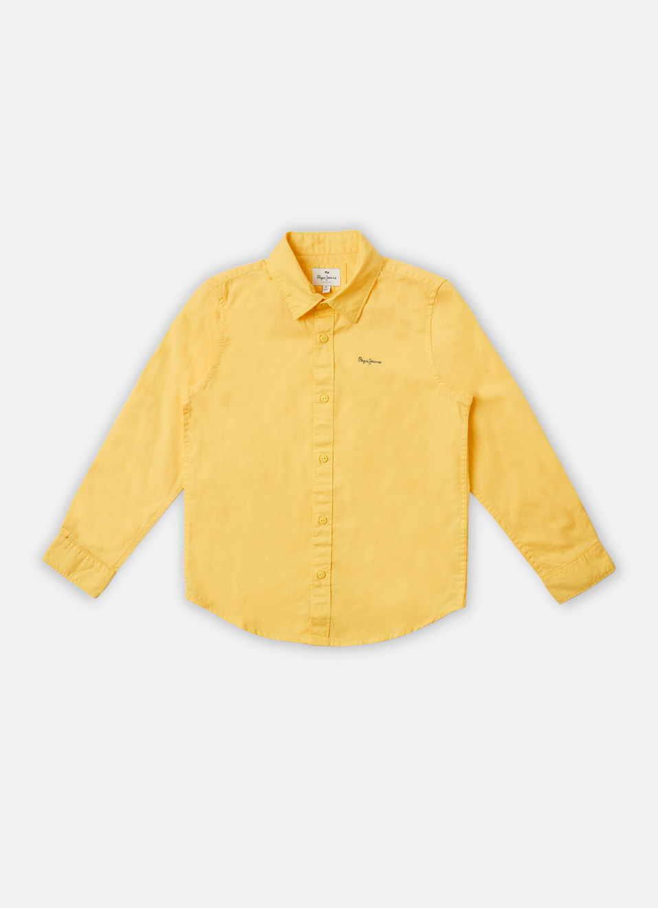 Boys Yellow Full Sleeve Shirt, , large image number 0