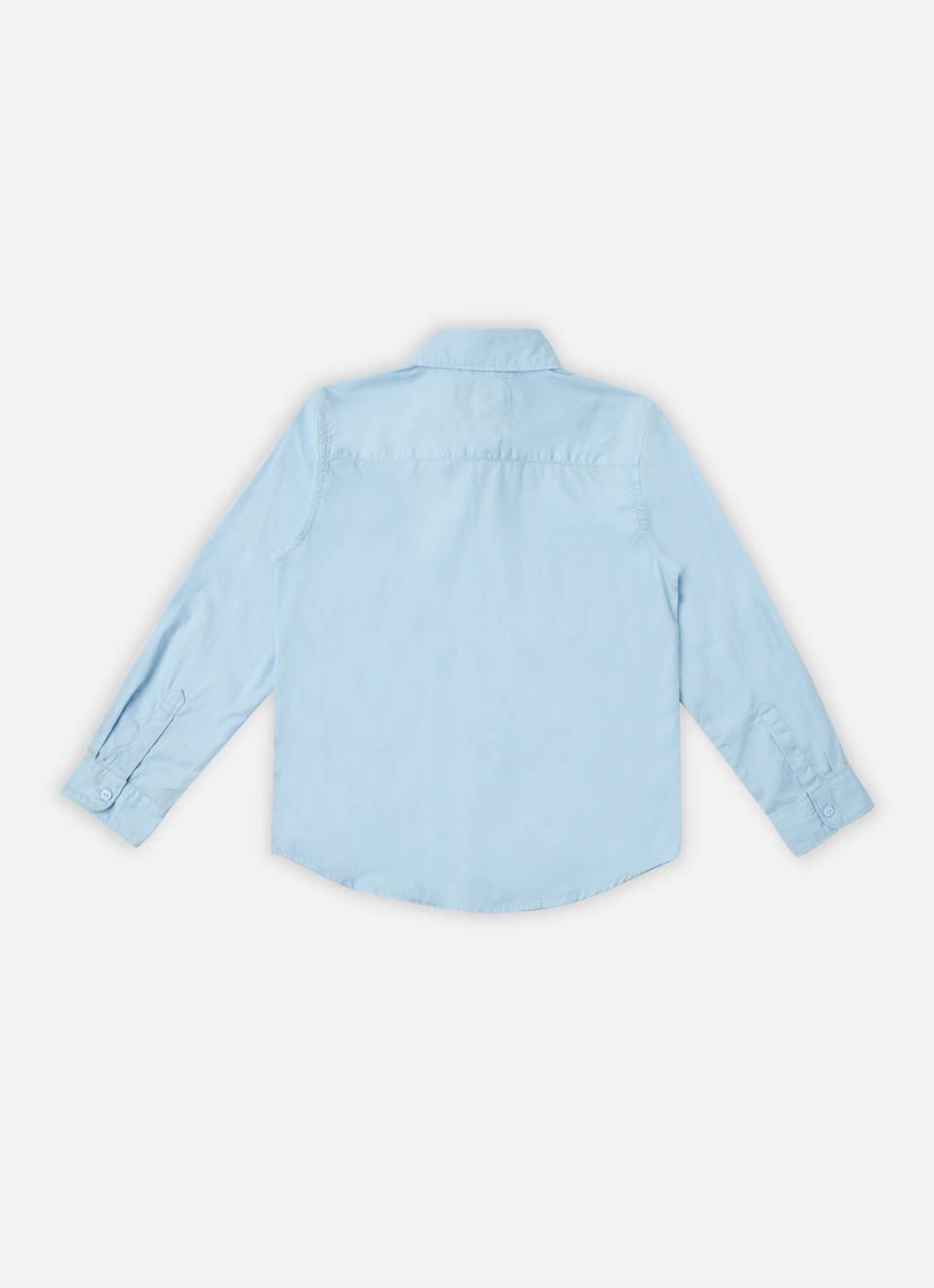 Boys Blue Full Sleeve Shirt, , large image number 1