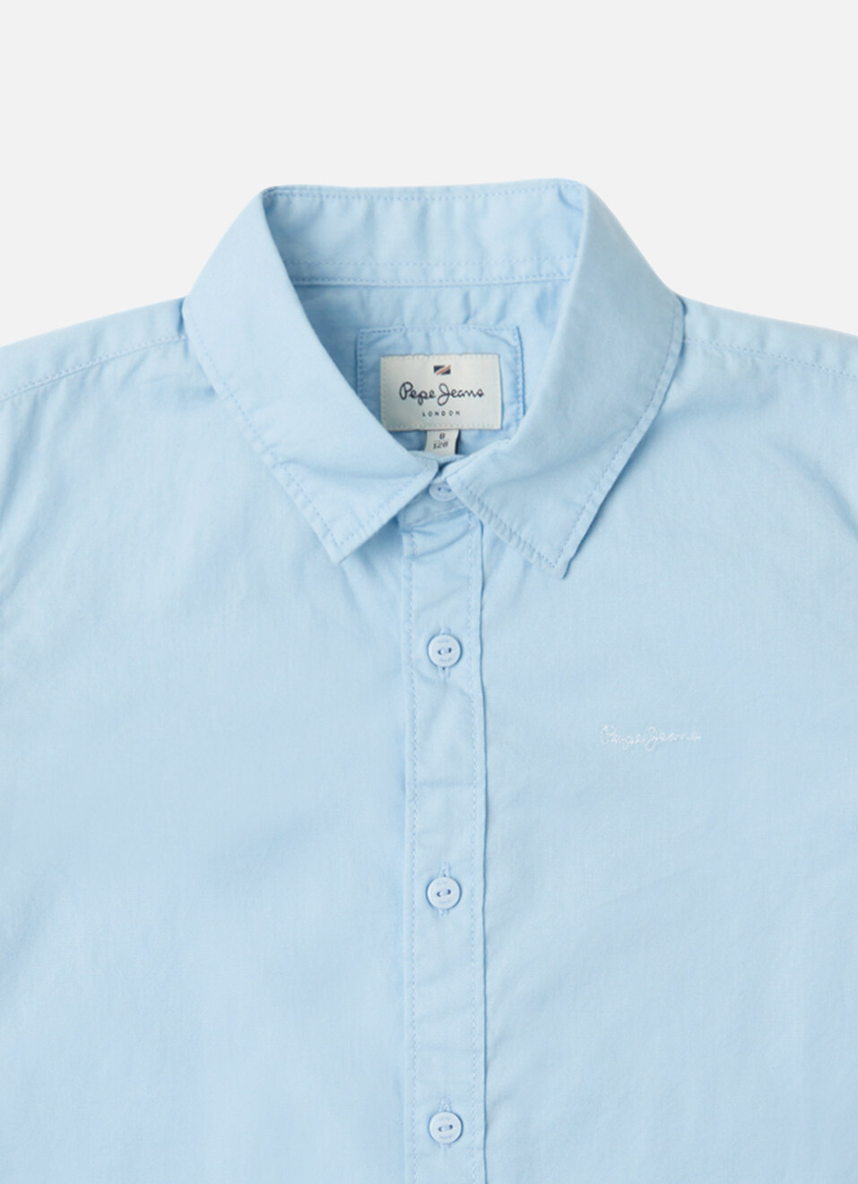 Boys Blue Full Sleeve Shirt, , large image number 2