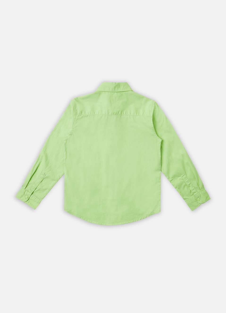 Boys Green Full Sleeve Shirt, , large image number 1