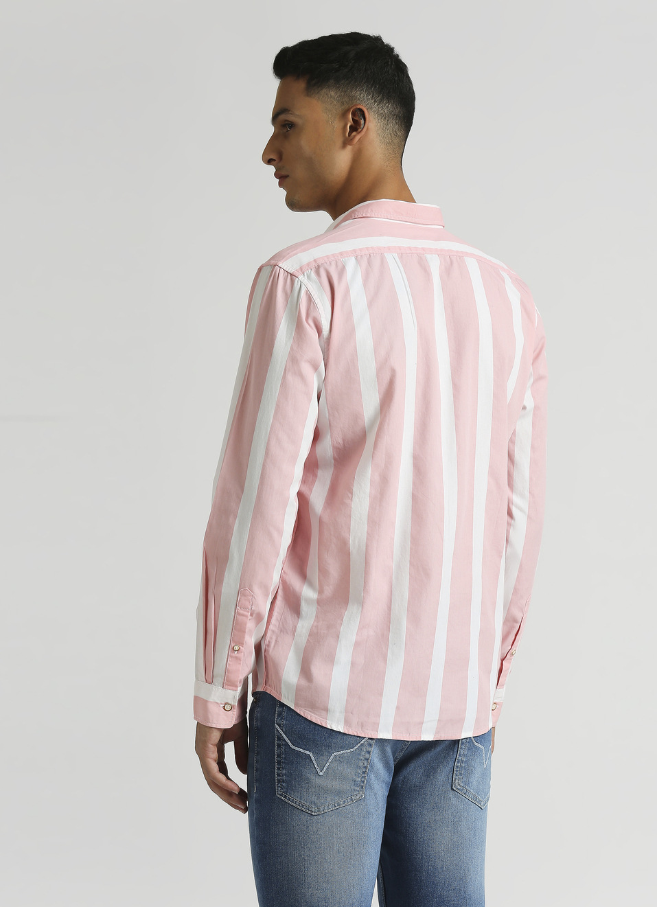 Pink Stripes Long Sleeve Shirt, , large image number 1
