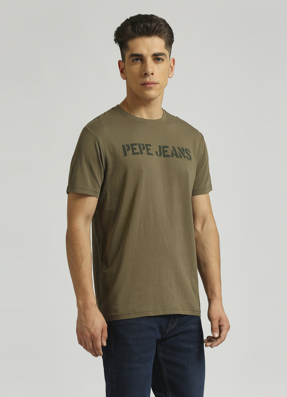 Green Graphic Printed Short Sleeve T-shirt, , large image number 2