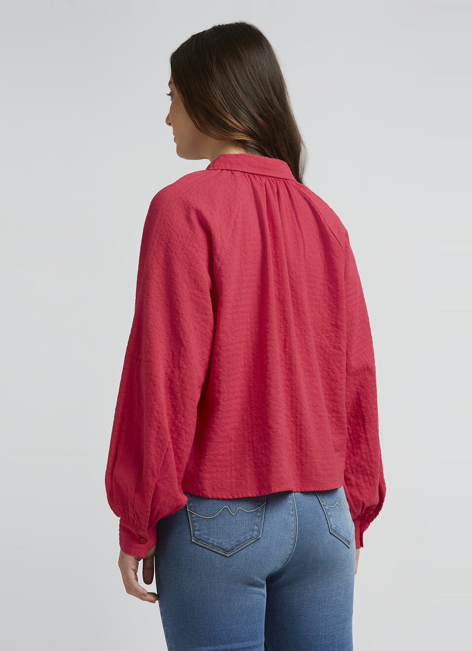 Pink Raglan Sleeve Shirt, , large image number 2