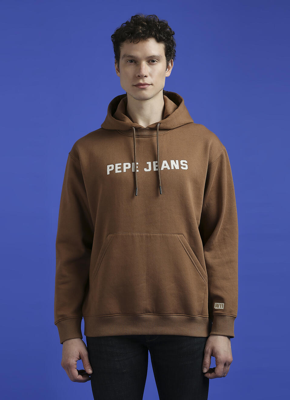 Brown Photographic Print Full Sleeve Sweatshirt, , large image number 1