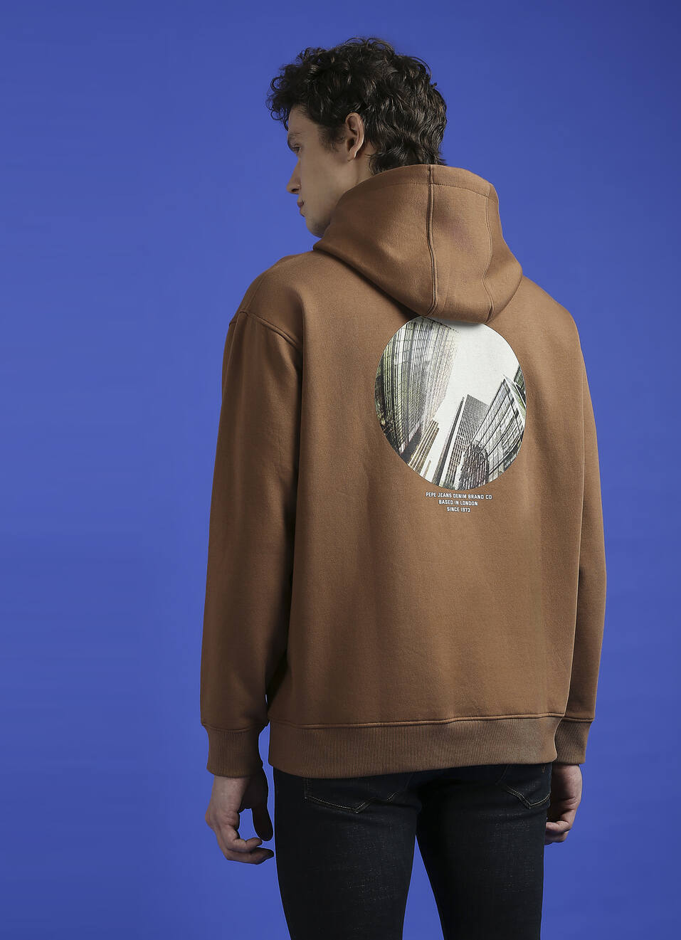 Brown Photographic Print Full Sleeve Sweatshirt, , large image number 2