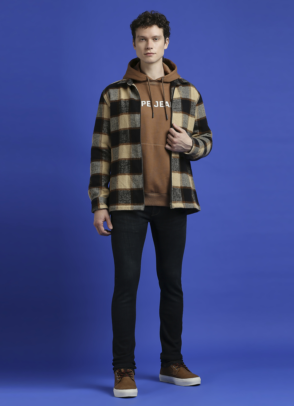 Brown Photographic Print Full Sleeve Sweatshirt, , large image number 5