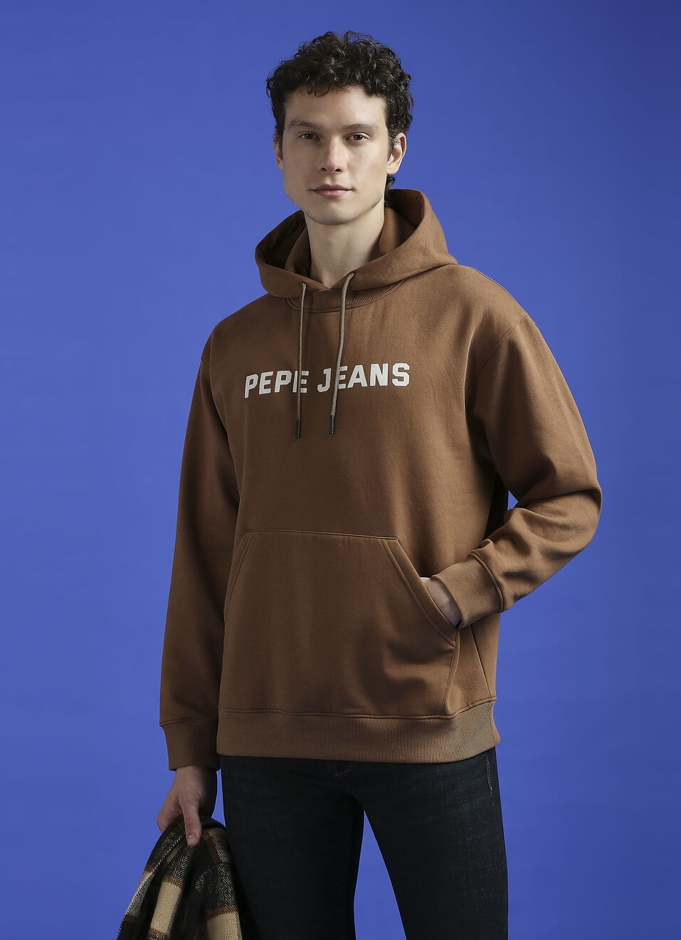 Brown Photographic Print Full Sleeve Sweatshirt, , large image number 0