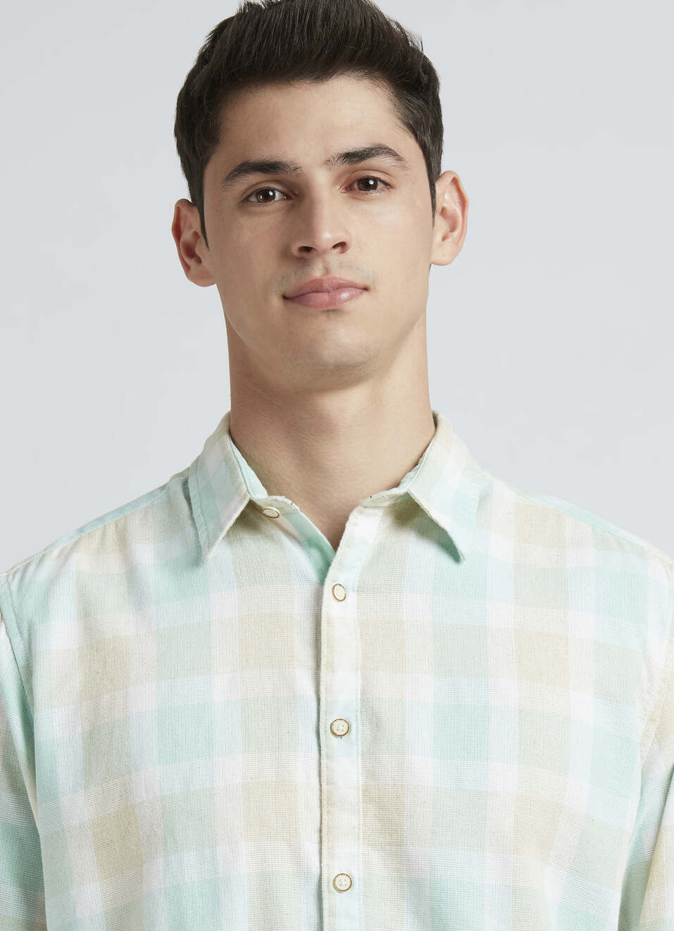 Blue Check Full Sleeve Shirt, , large image number 4