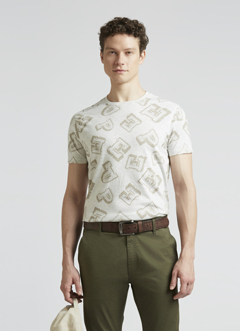 Grey Crew Neck Short Sleeve T-shirt