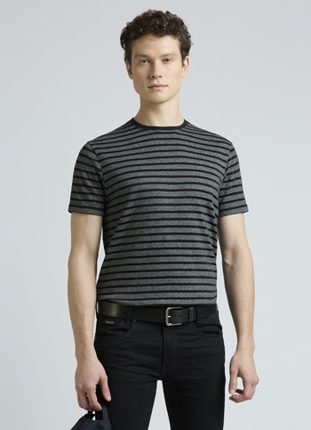 Black Stripes Short Sleeve T-shirt