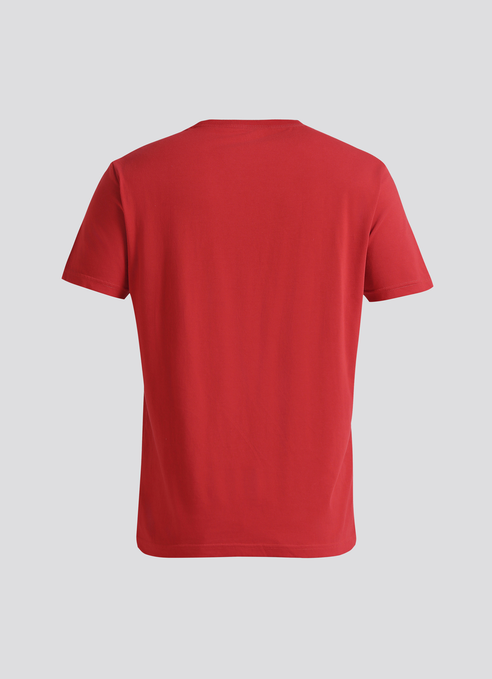 Red Graphic Print Short Sleeve T-shirt, , large image number 7