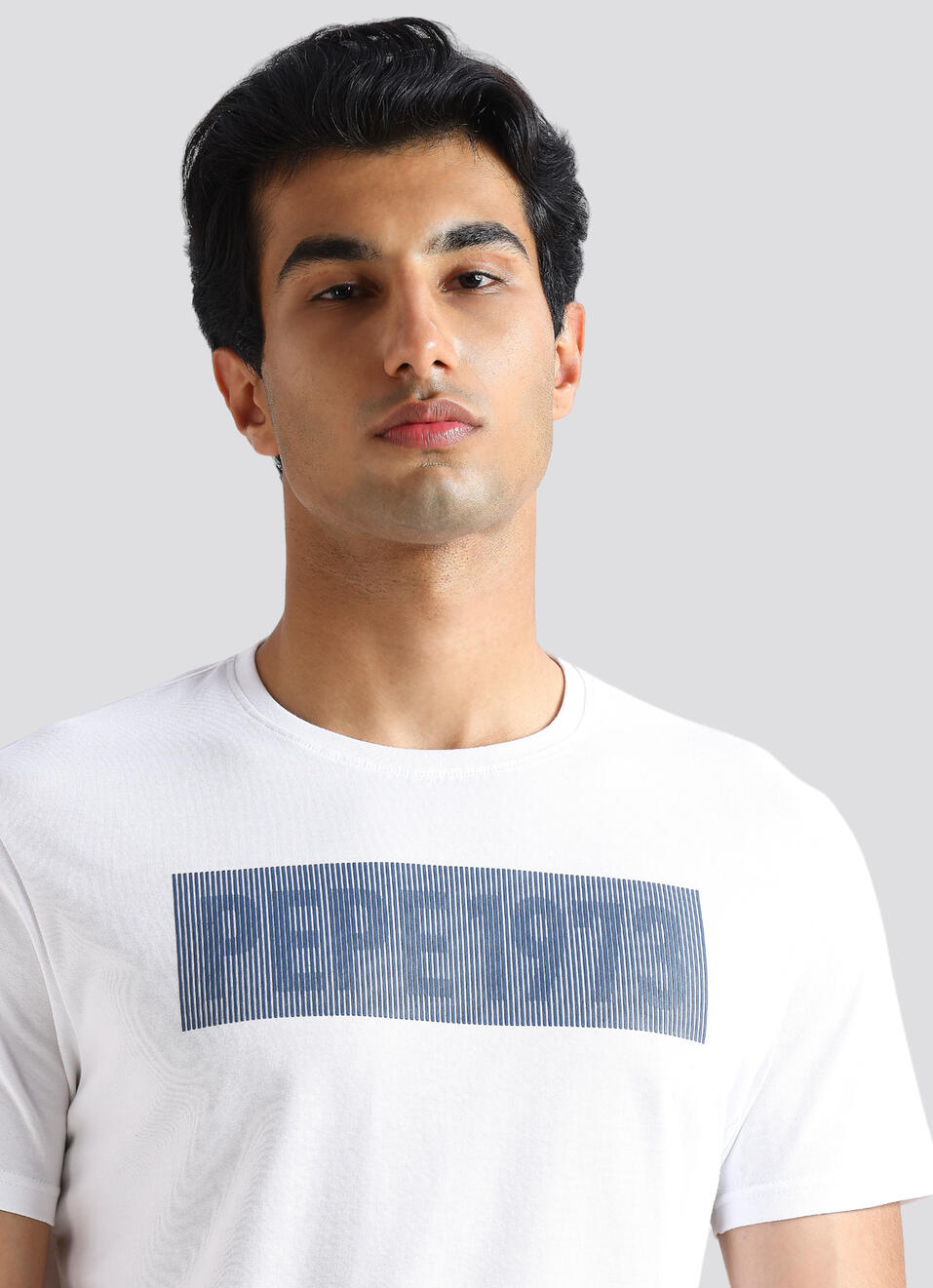 White Graphic Print Short Sleeve T-shirt, , large image number 4