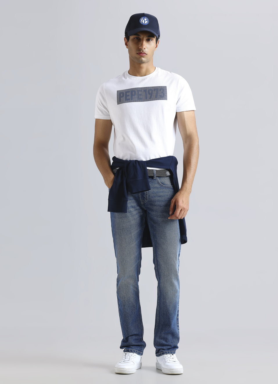 White Graphic Print Short Sleeve T-shirt, , large image number 5