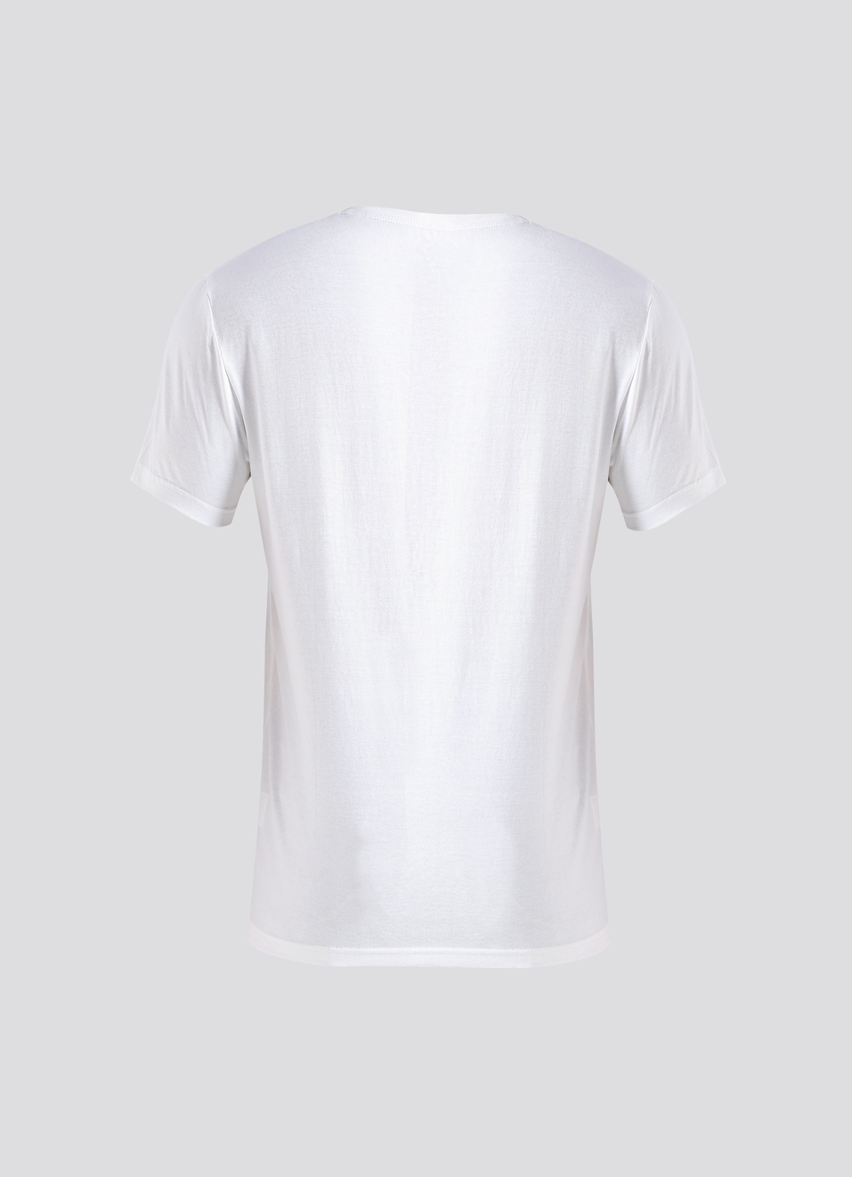 White Graphic Print Short Sleeve T-shirt, , large image number 7