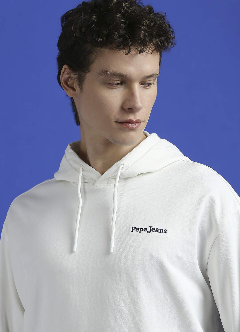 White Back Print Full Sleeve Sweatshirt, , large image number 4